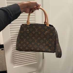 Elegant Brown Designer Inspired Handbag